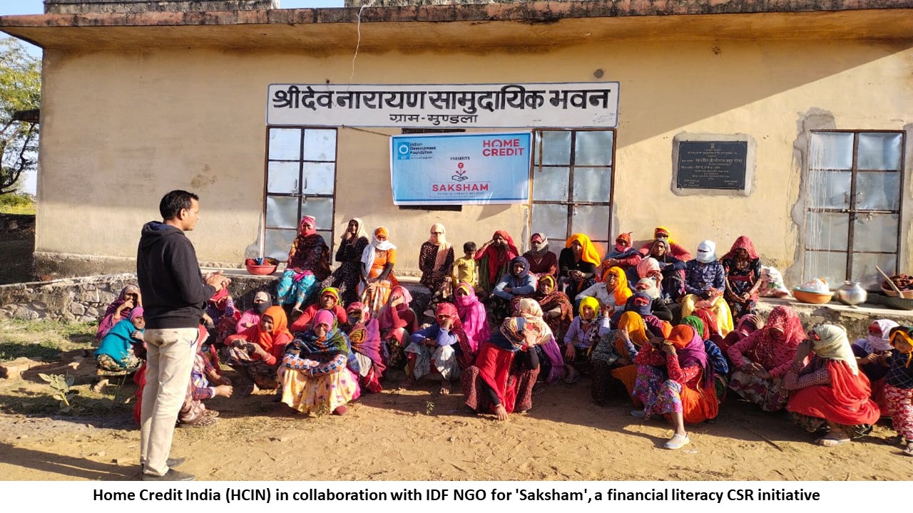 Home Credit India with Indian Development Foundation successfully concludes Financial Literacy CSR initiative 'Saksham'; educating 30,000 marginalised women & girls as beneficiaries